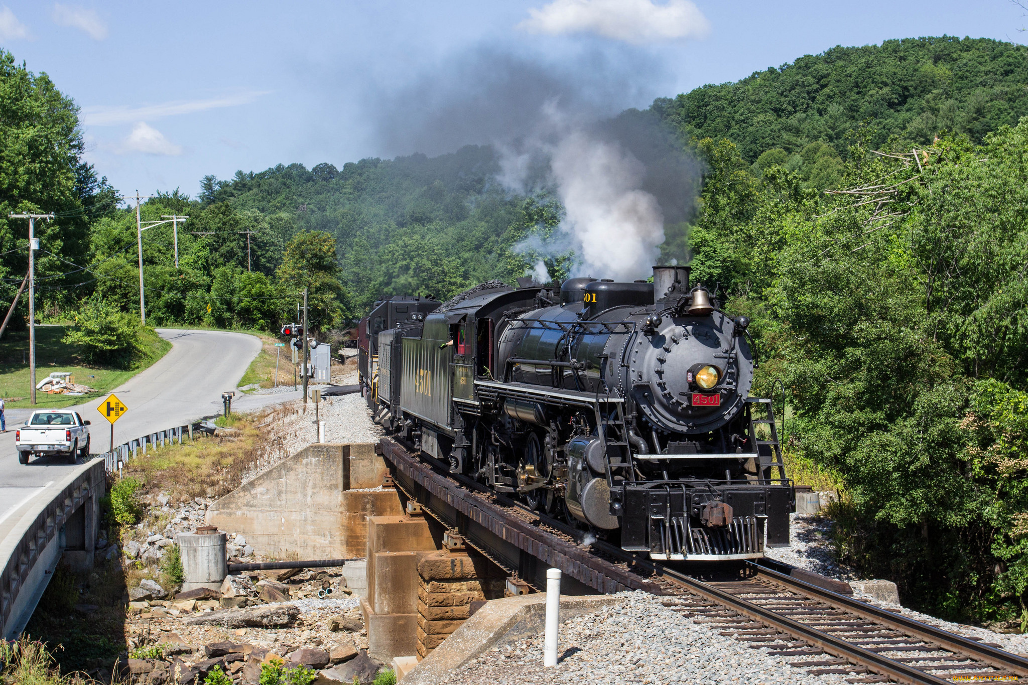 техника, паровозы, паровоз, рельсы