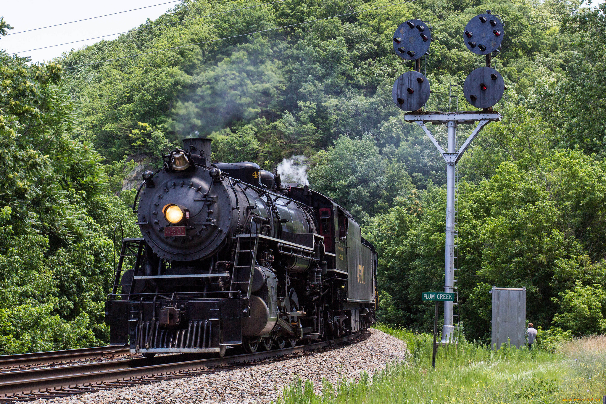 техника, паровозы, рельсы, паровоз