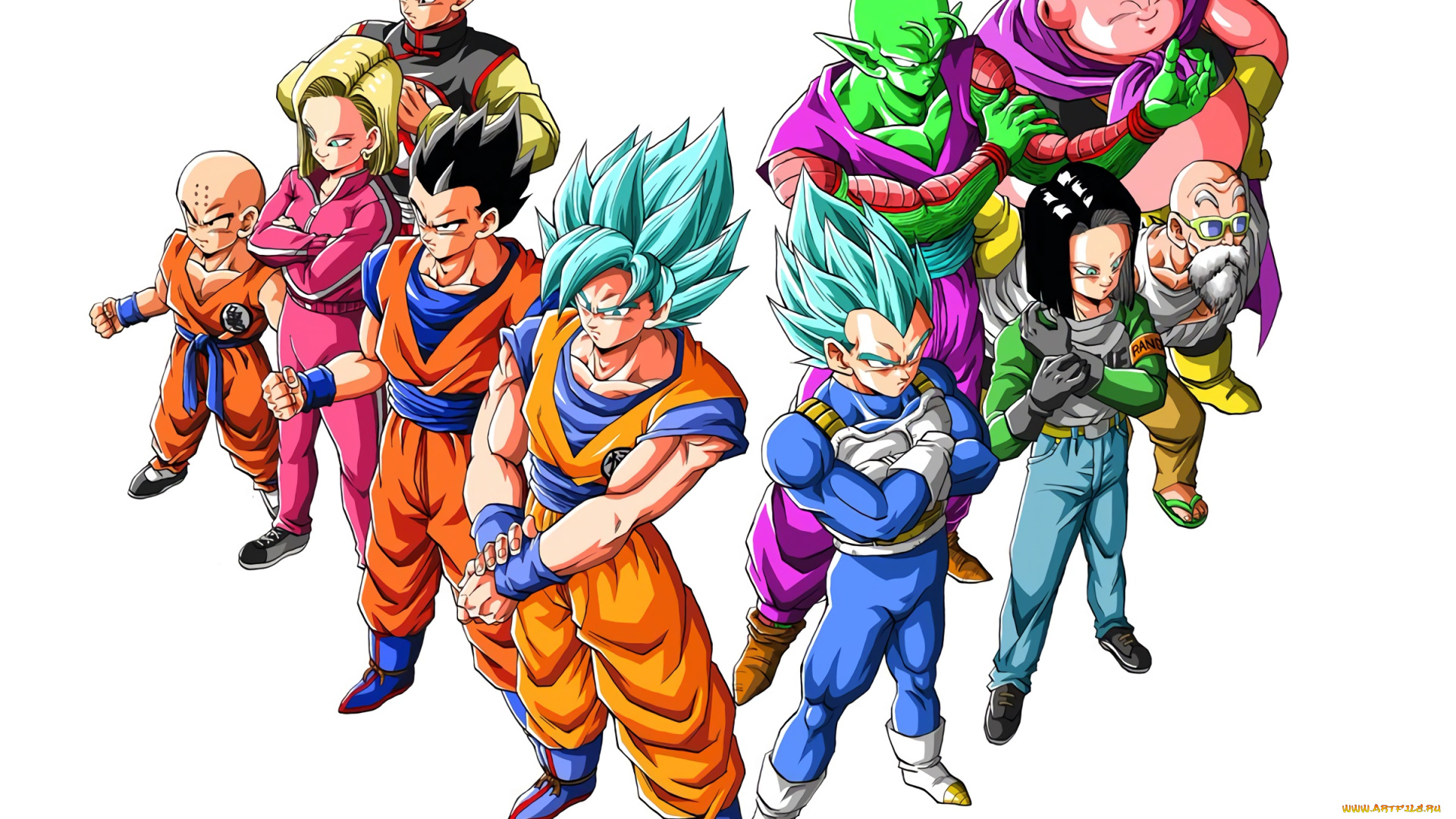 аниме, dragon, ball, персонажи