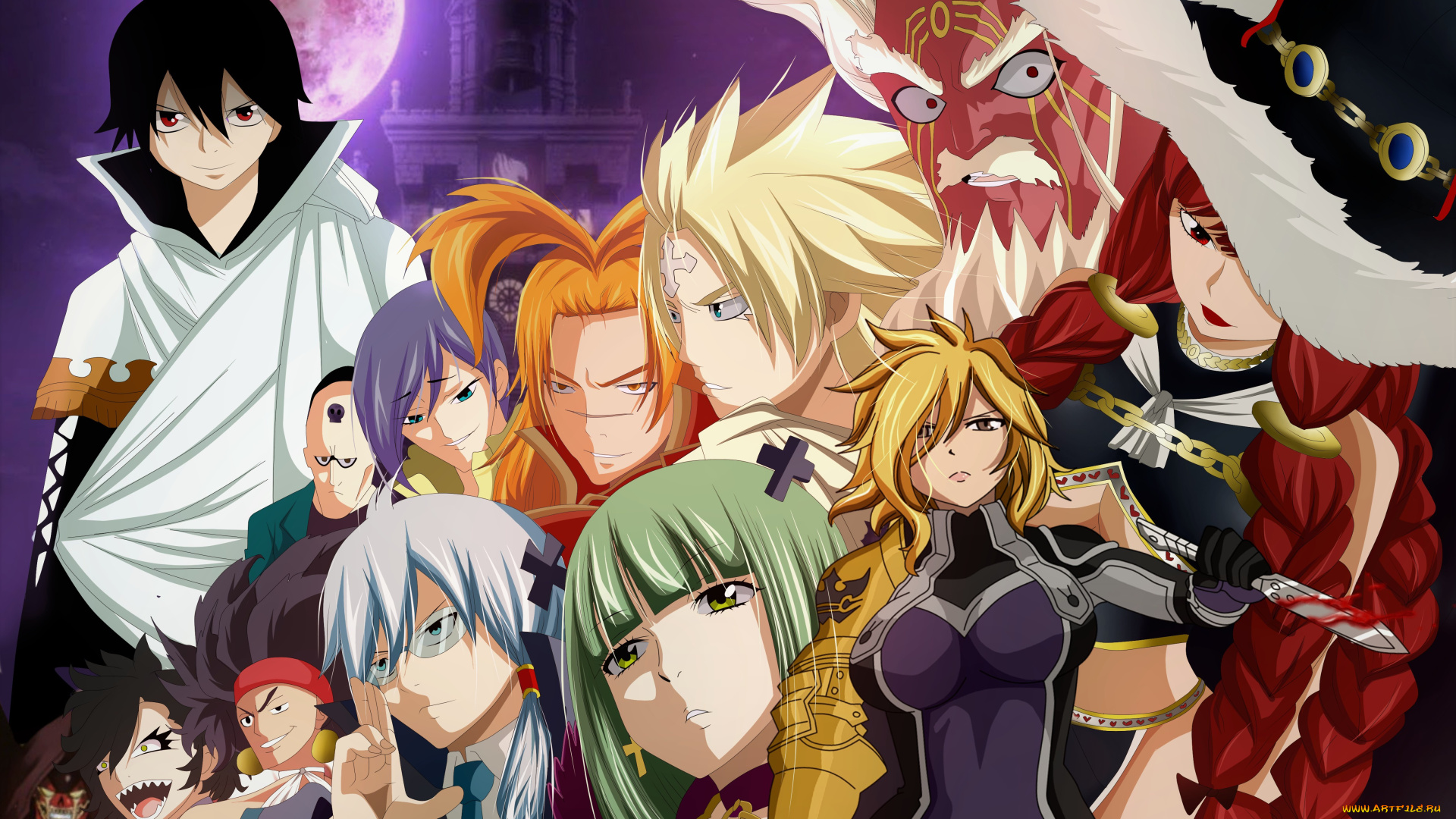 аниме, fairy, tail, by, hectorponce98, tail, oni, demon, mnga, japanese, strong, asiatic, mahou, asian, fairy, devil, evil