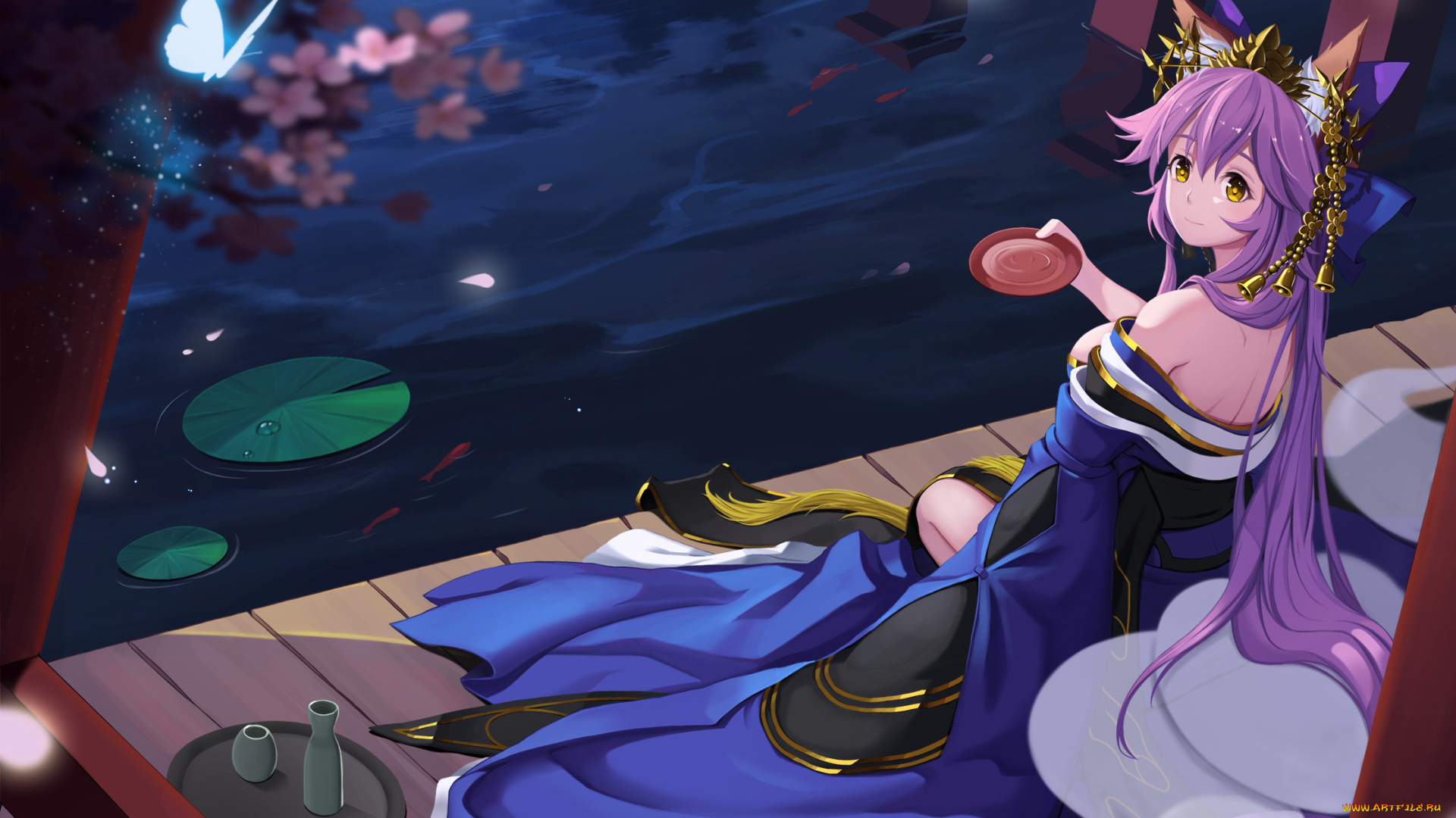 аниме, fate, stay, night, extra