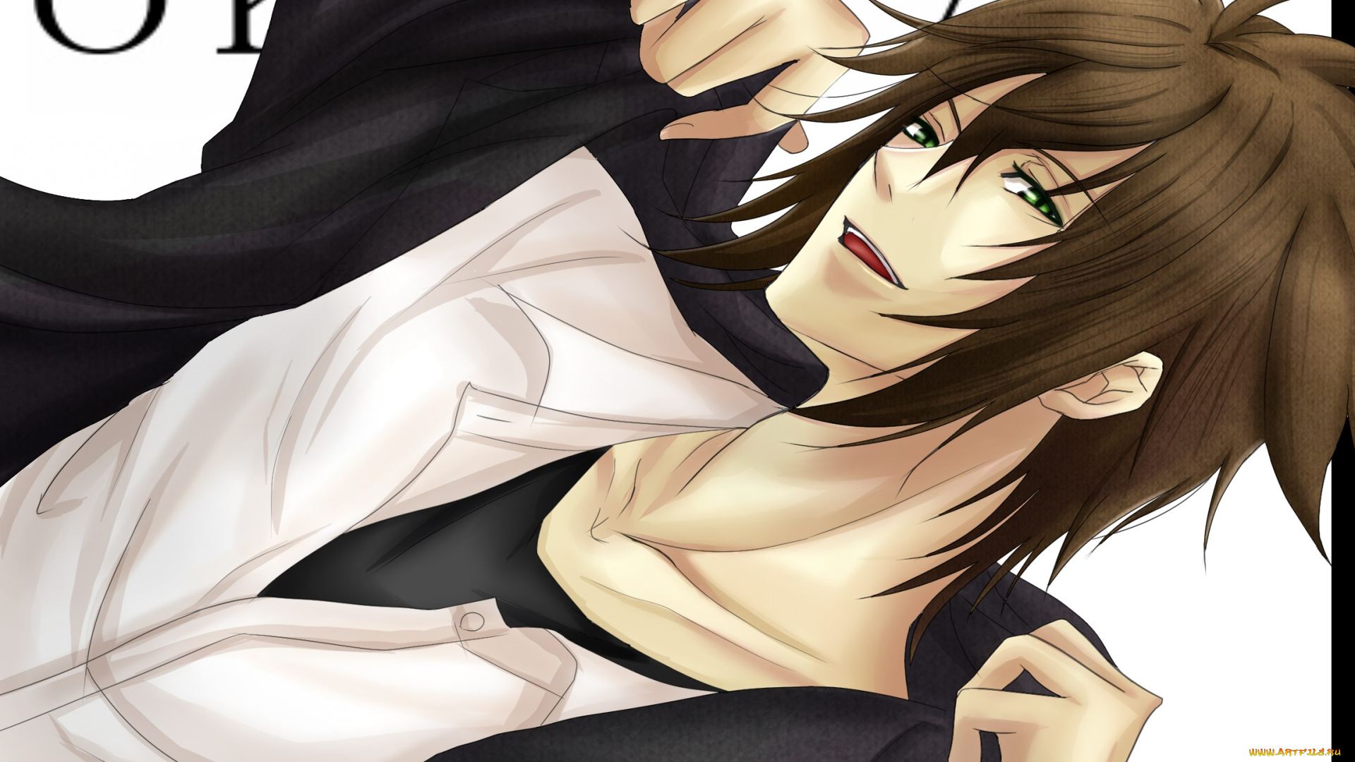 аниме, hakuouki, okita, souji