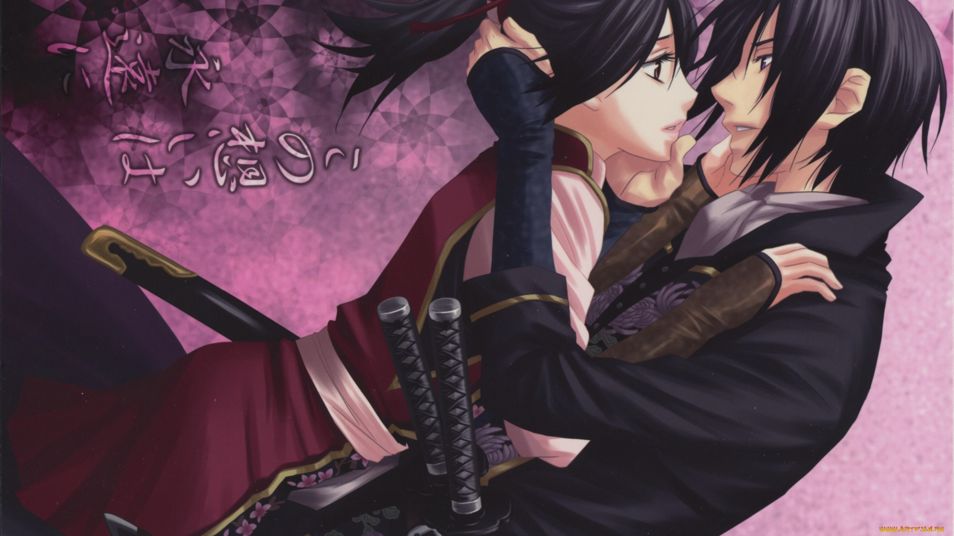 аниме, hakuouki, shinsengumi, kitan