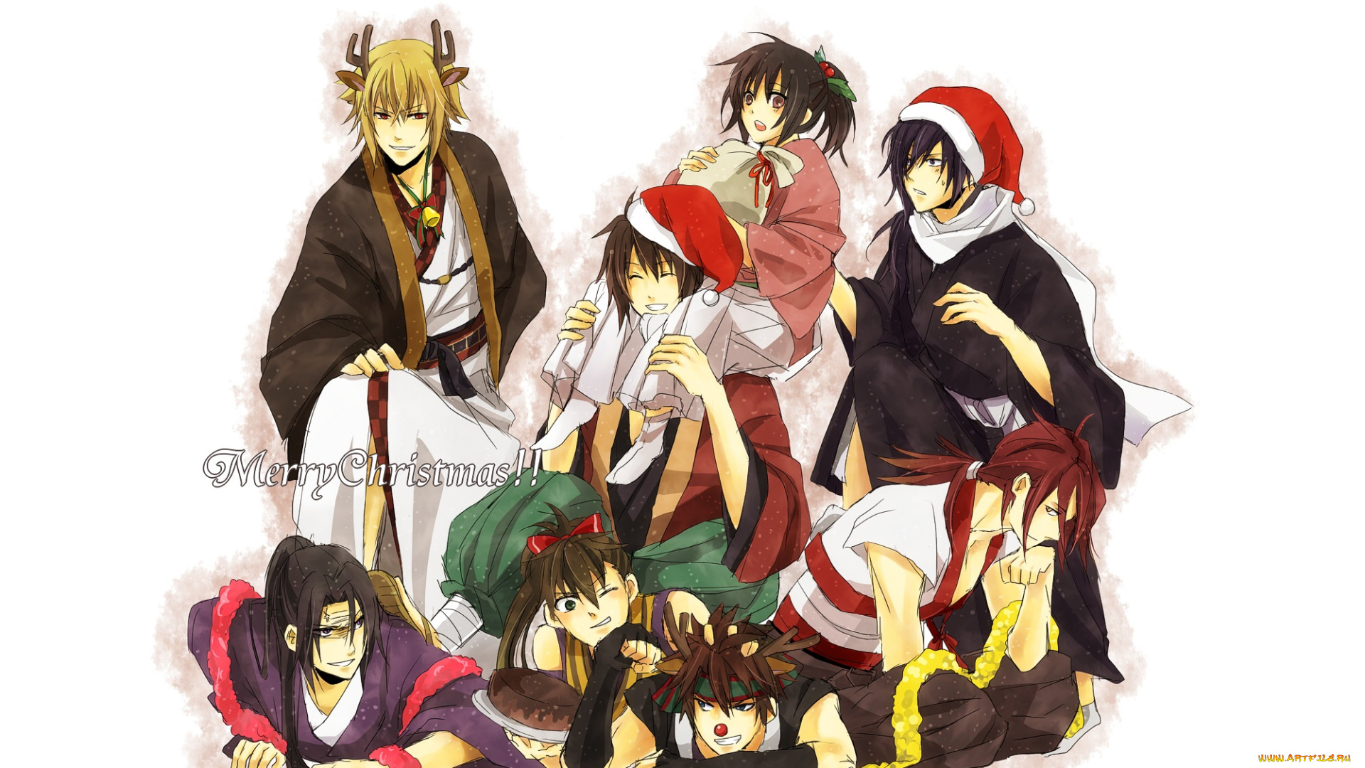 аниме, hakuouki, shinsengumi, kitan