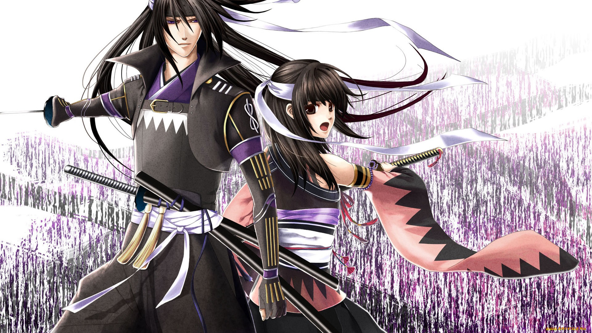 аниме, hakuouki, shinsengumi, kitan