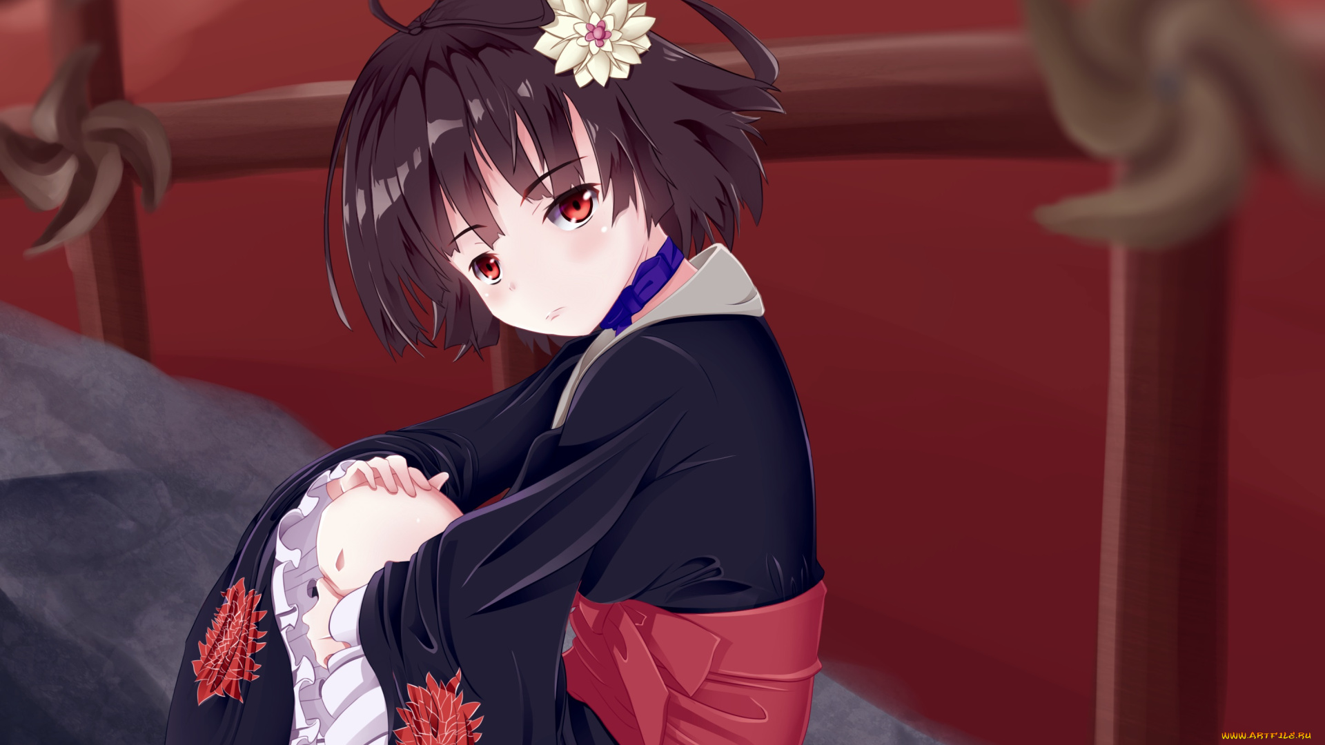 аниме, koutetsujou, no, kabaneri, mumei