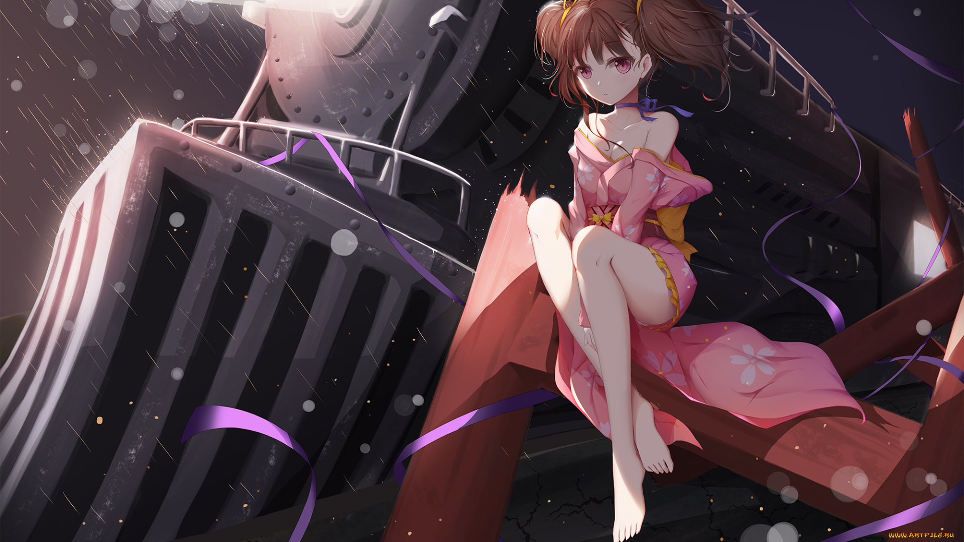 аниме, koutetsujou, no, kabaneri, mumei