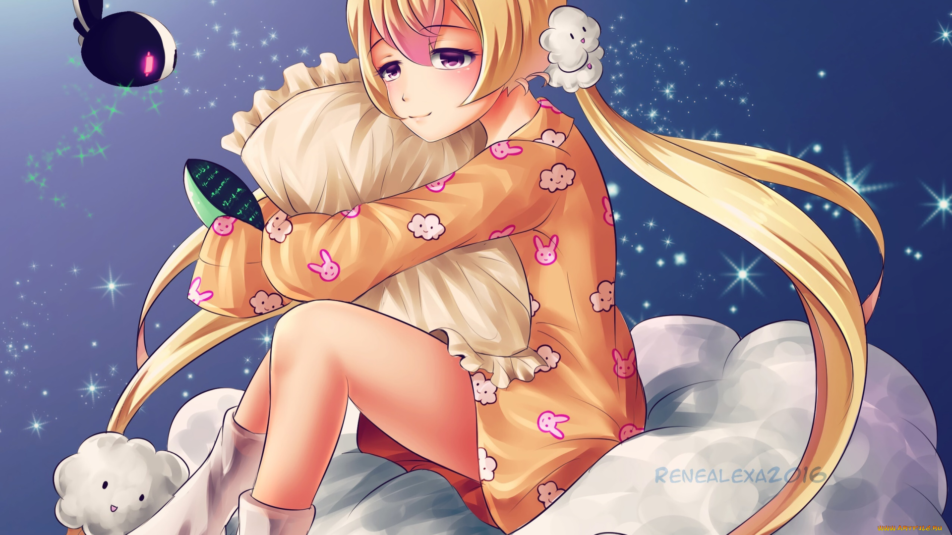 аниме, magical, shopping, arcade, abenobashi, взгляд, фон, девушка