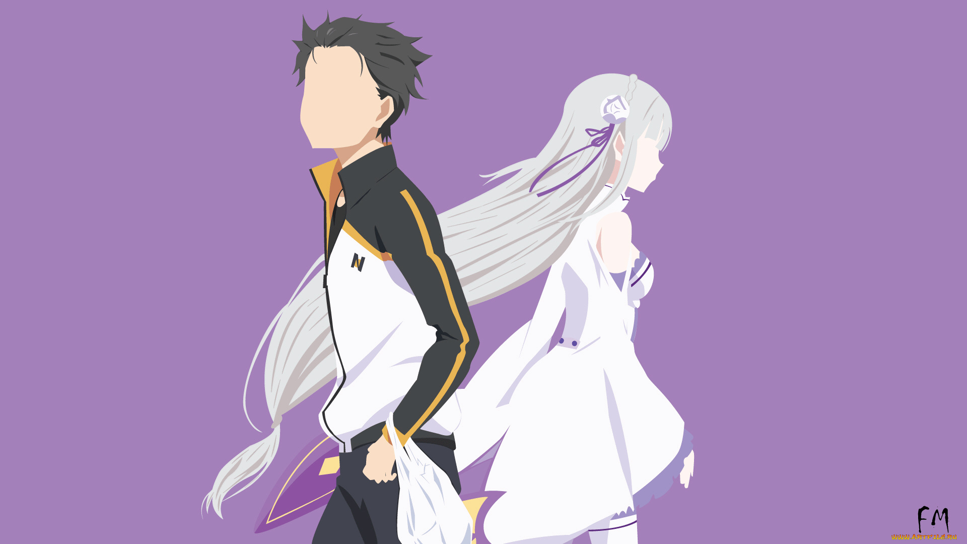 аниме, re, , zero, kara, hajimeru, isekai, seikatsu, emilia, subaru
