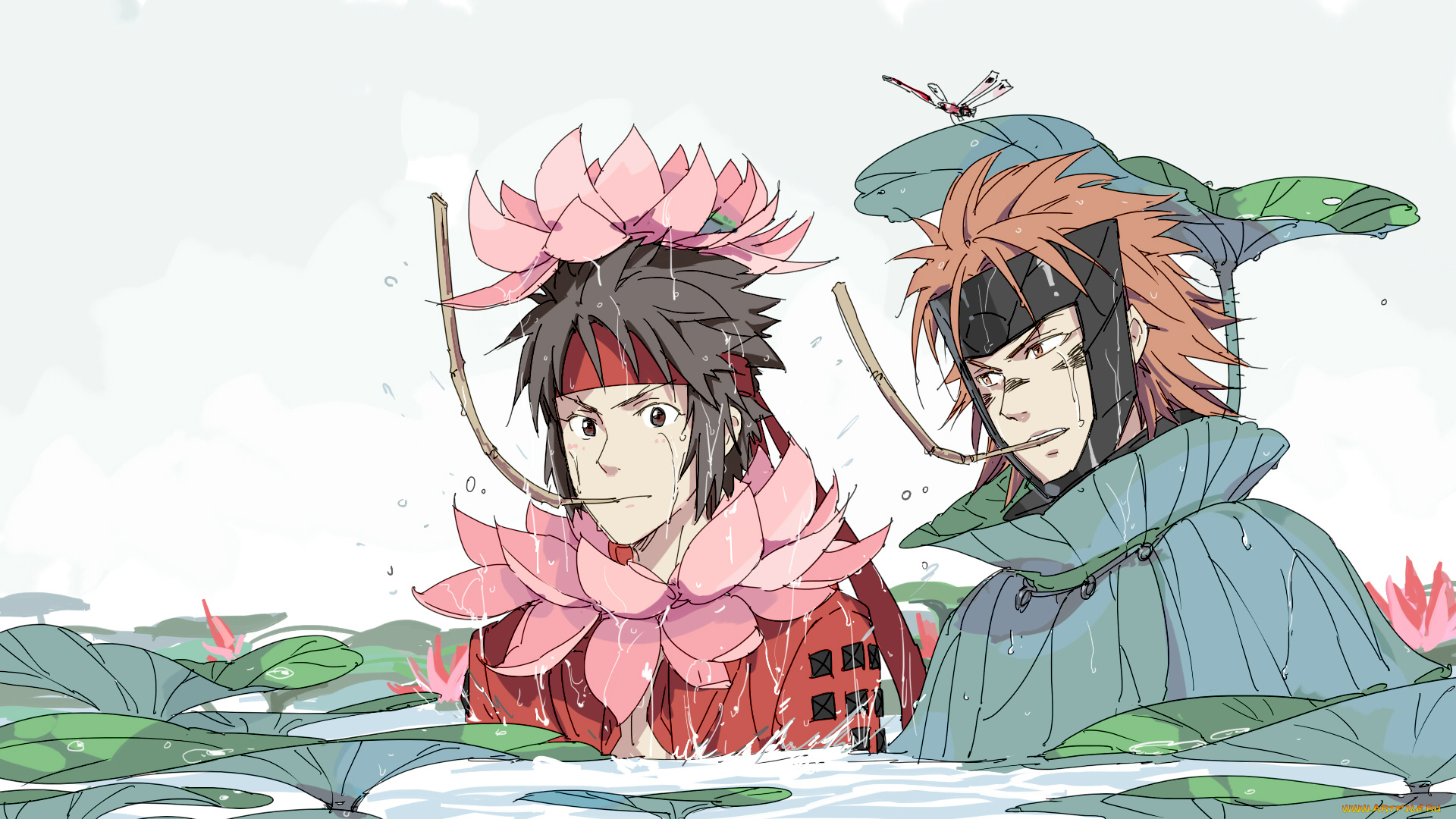 аниме, sengoku, basara, парни