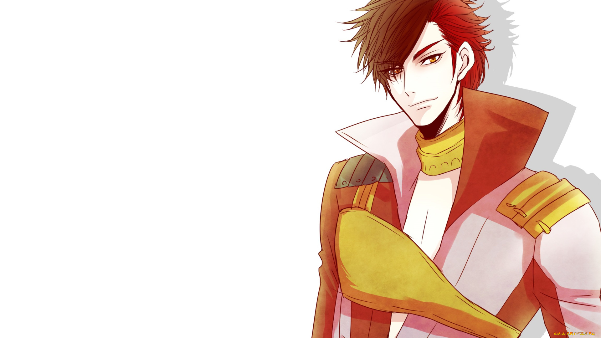 аниме, sengoku, basara, shima, sakon