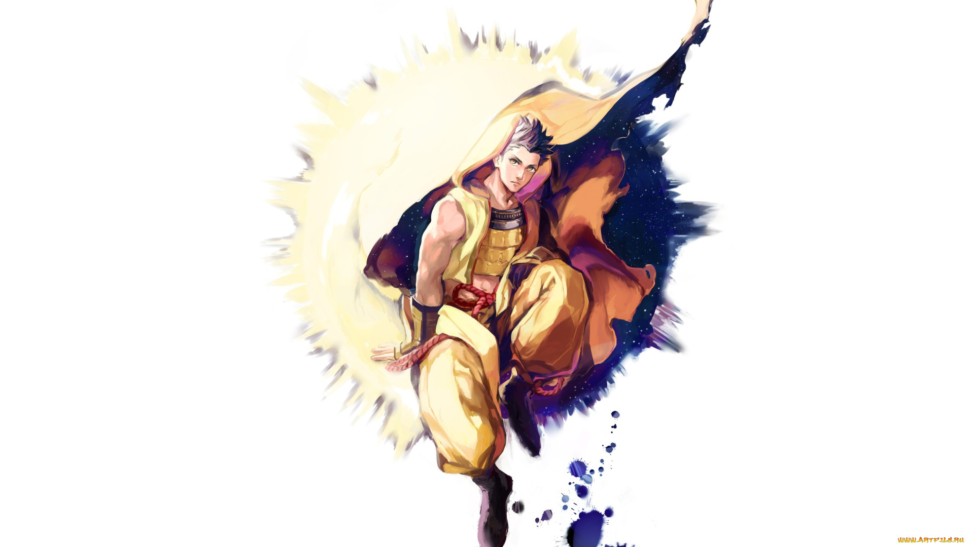 аниме, sengoku, basara, tokugawa, ieyasu