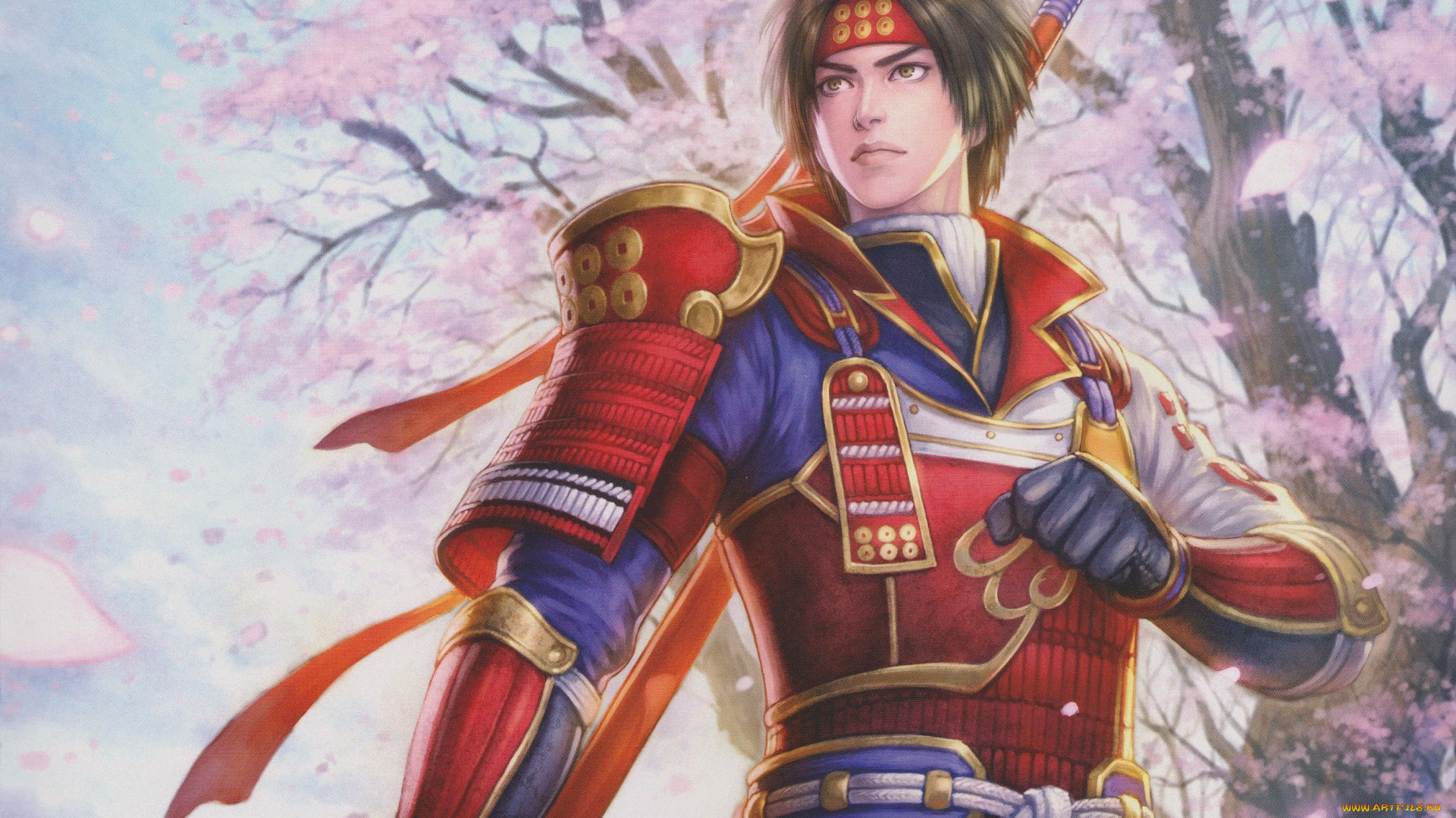 аниме, sengoku, basara, yukimura