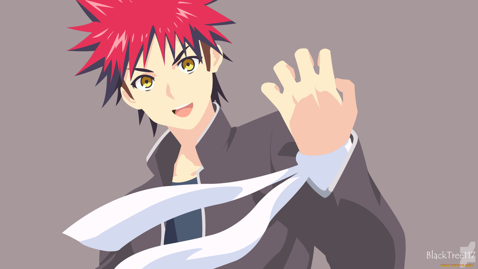 аниме, shokugeki, no, soma, yukihira, soma