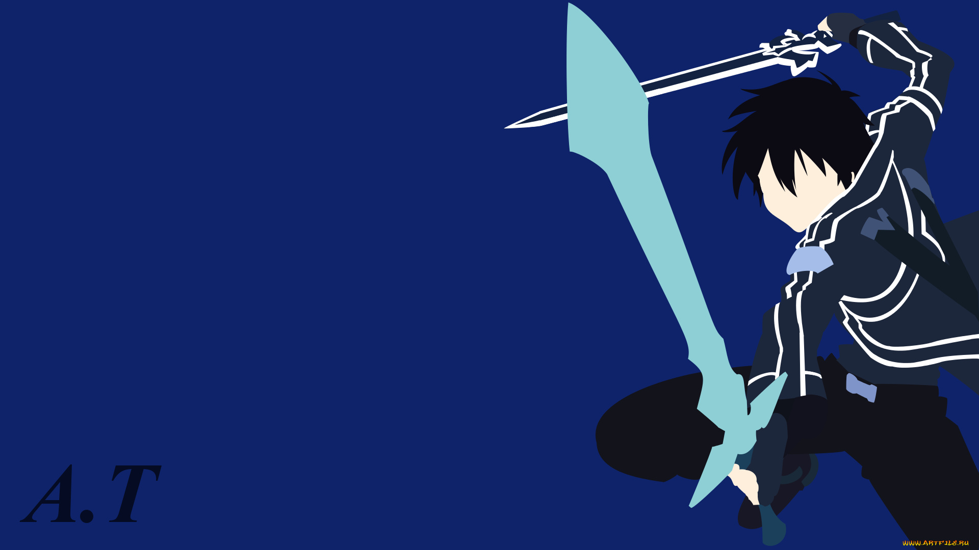 аниме, sword, art, online, персонаж