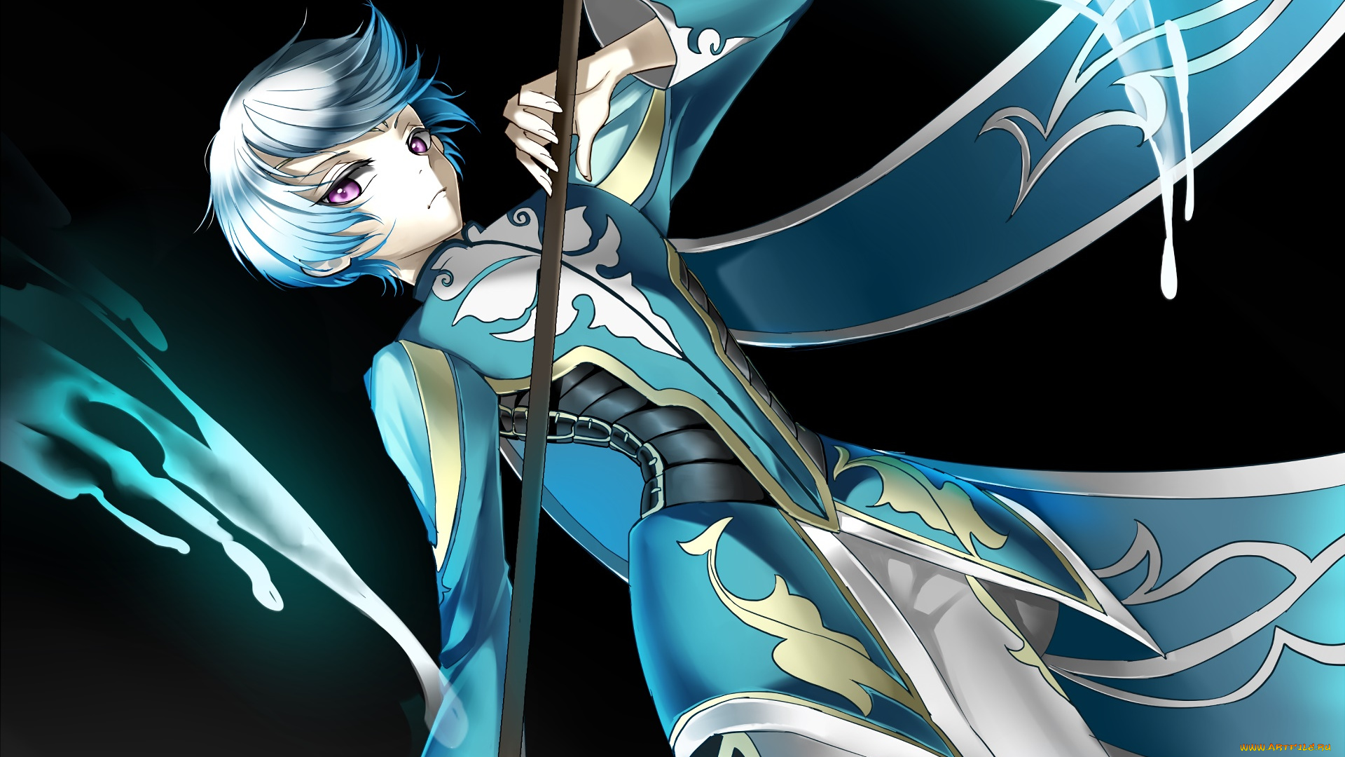 аниме, tales, of, zestiria, фон, взгляд, девушка