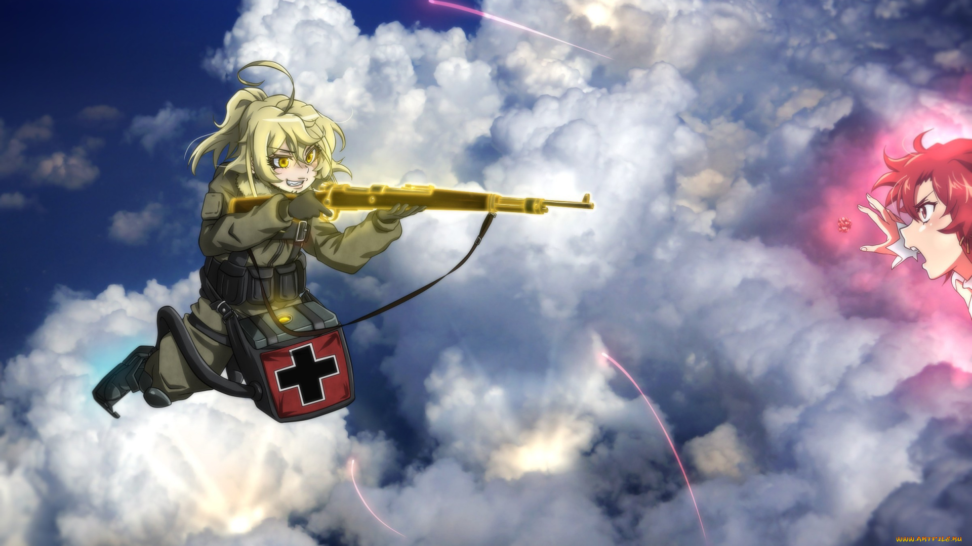 аниме, youjo, senki, youjo, senki