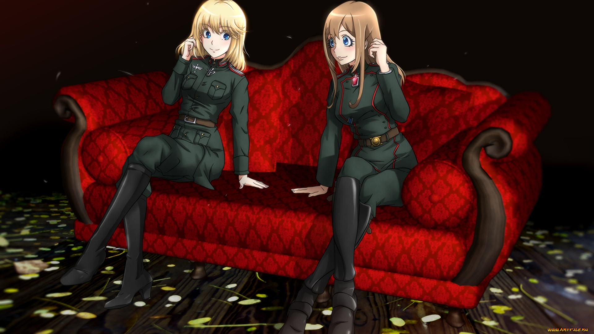 аниме, youjo, senki, youjo, senki