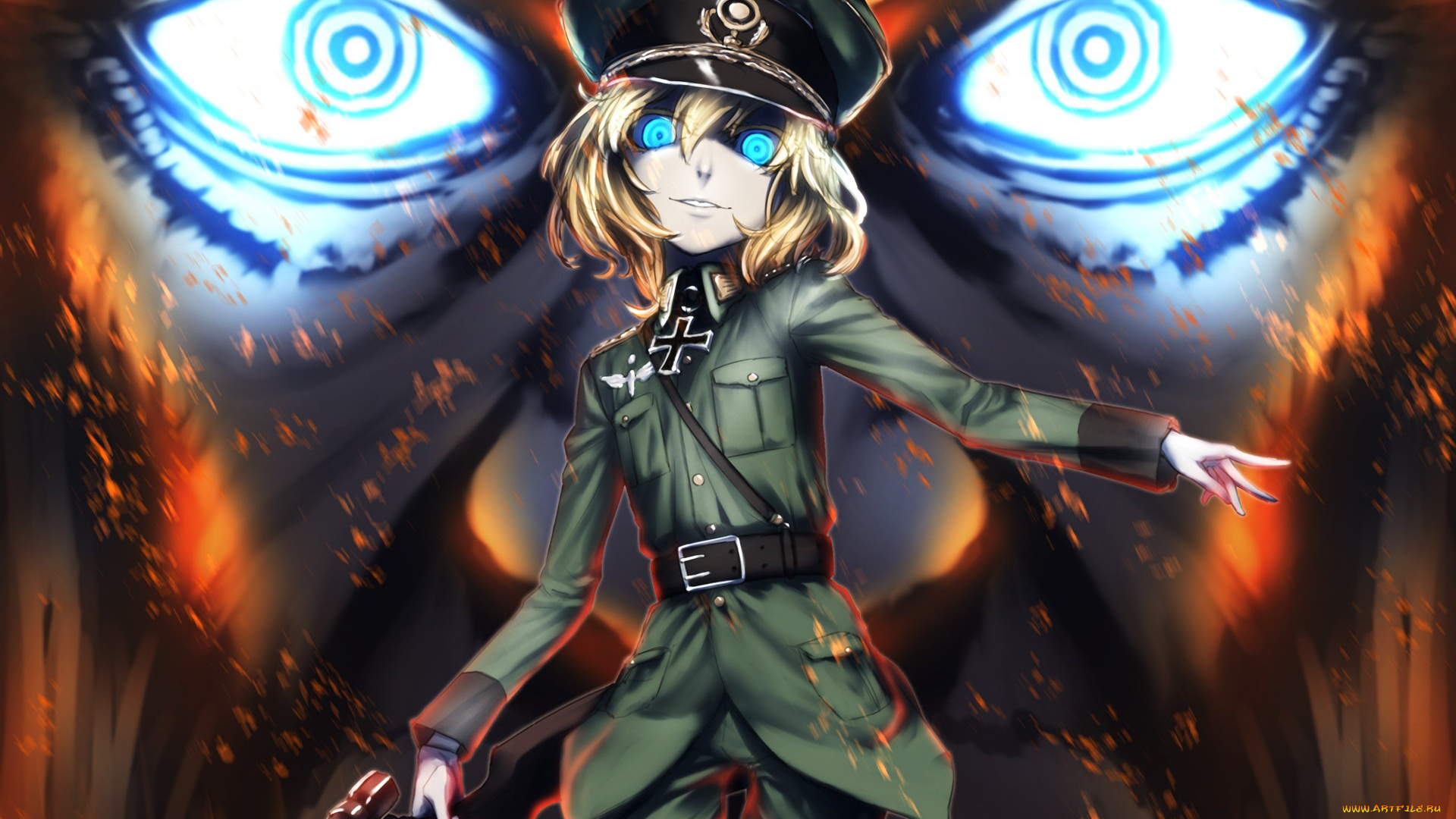 аниме, youjo, senki, youjo, senki