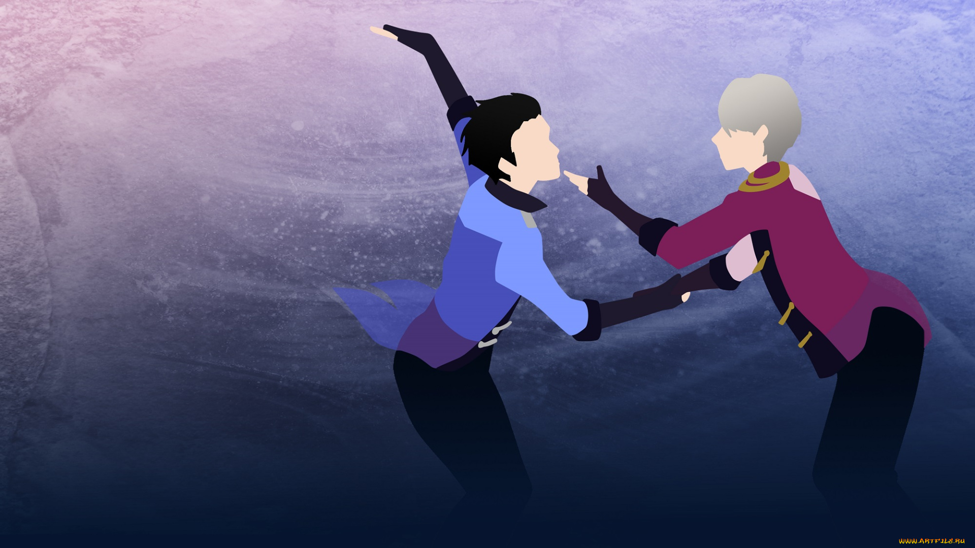 аниме, yuri, on, ice, виктор, юри