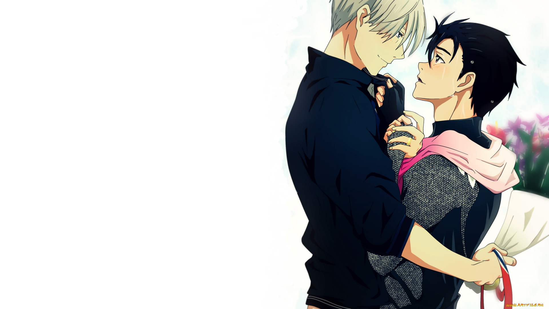 аниме, yuri, on, ice, виктор, юри