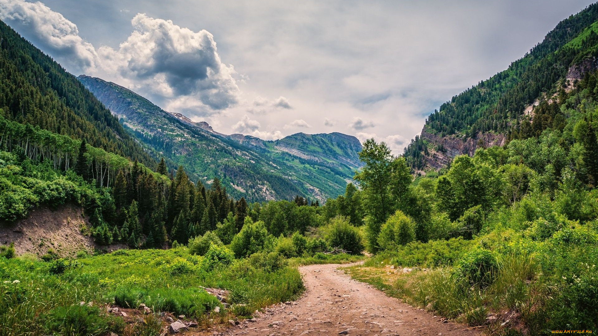 природа, дороги, дорога, горы