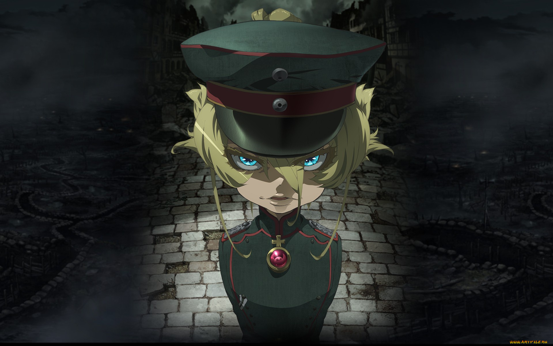 аниме, youjo, senki, youjo, senki