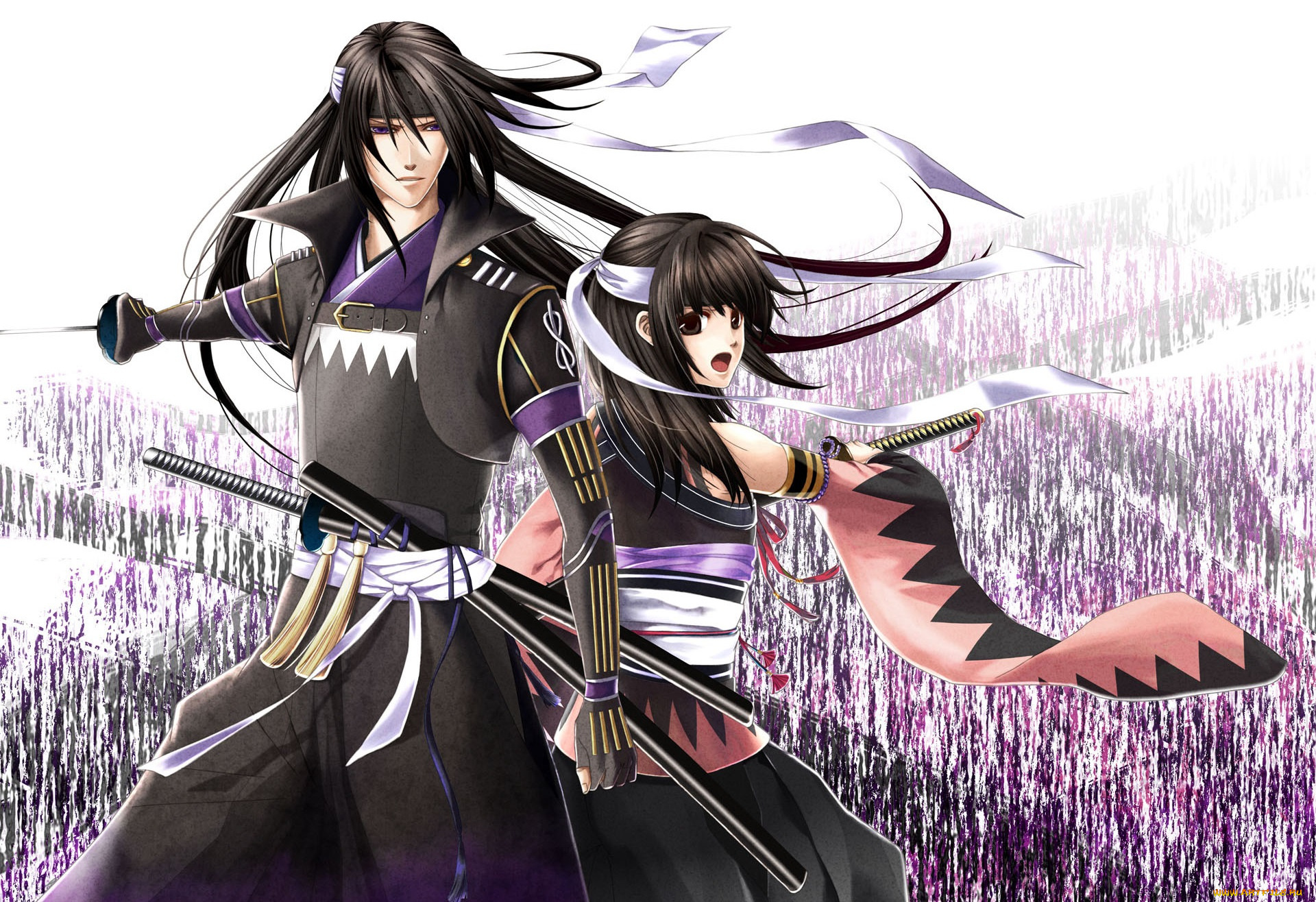 аниме, hakuouki, shinsengumi, kitan