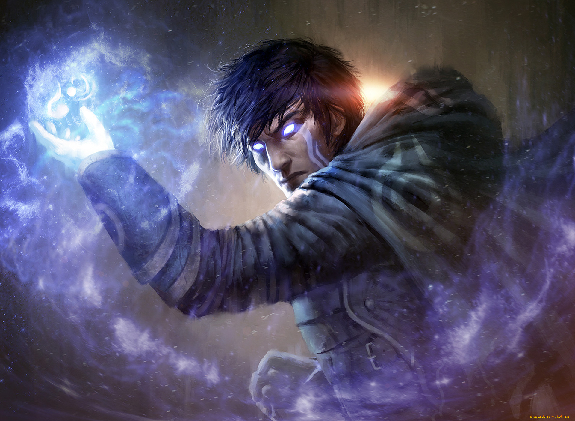 фэнтези, маги, , волшебники, planeswalker, магия, взгляд, глаза, парень, мужчина, jace