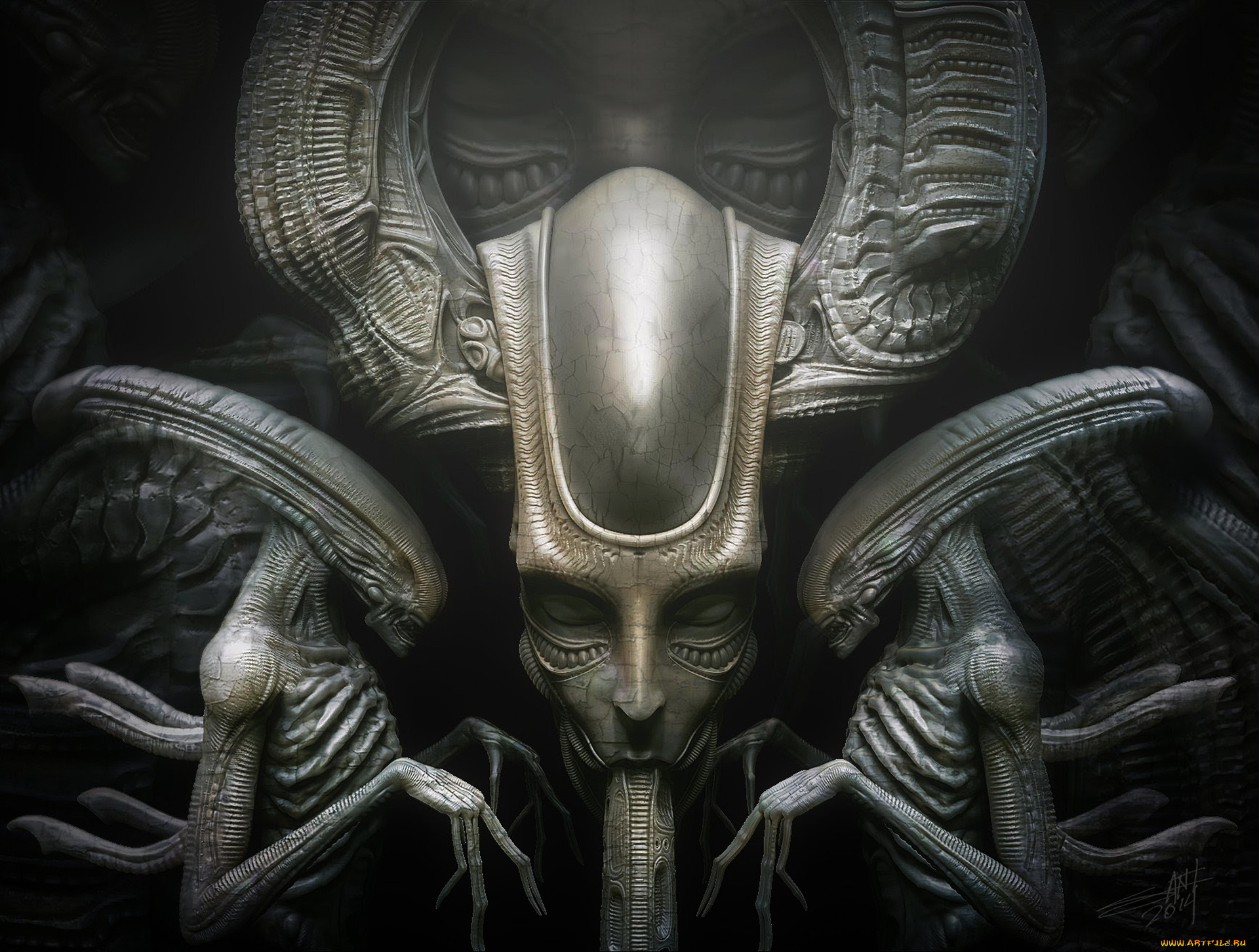 фэнтези, _h, , r, , giger, сюрреализм, гигер