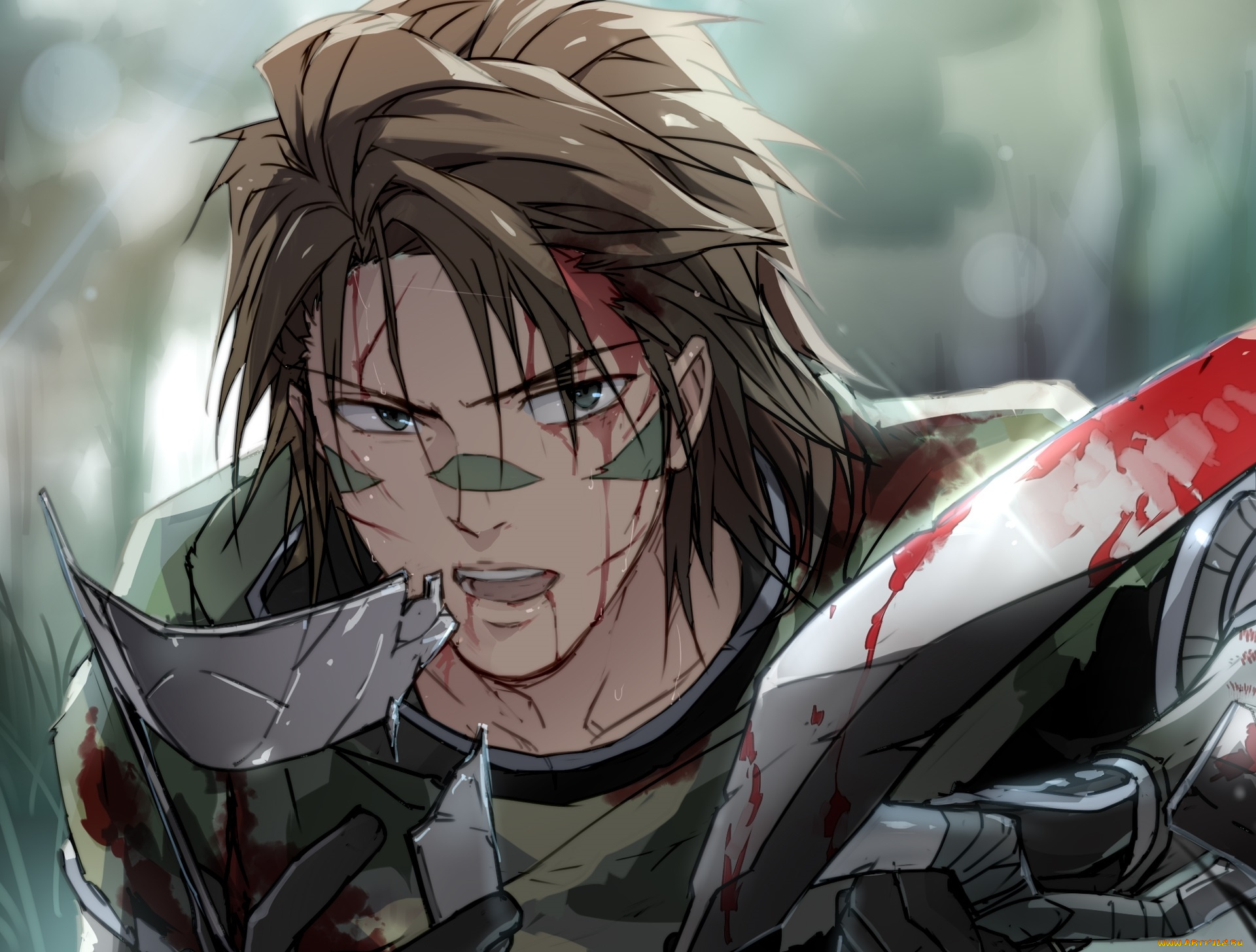 аниме, sengoku, basara, sarutobi, sasuke