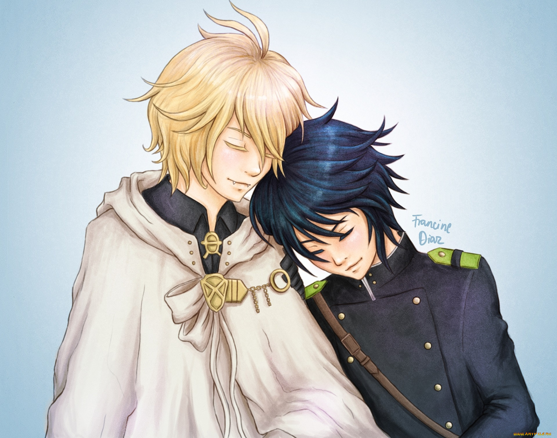 аниме, owari, no, seraph, последний, серафим