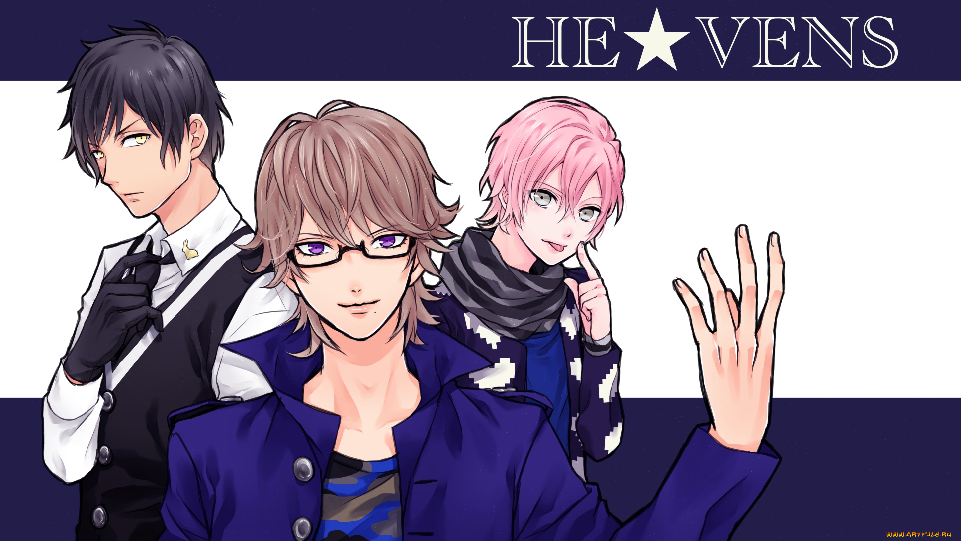 he&, 9733, vens, аниме, uta, no, prince-sama, парни