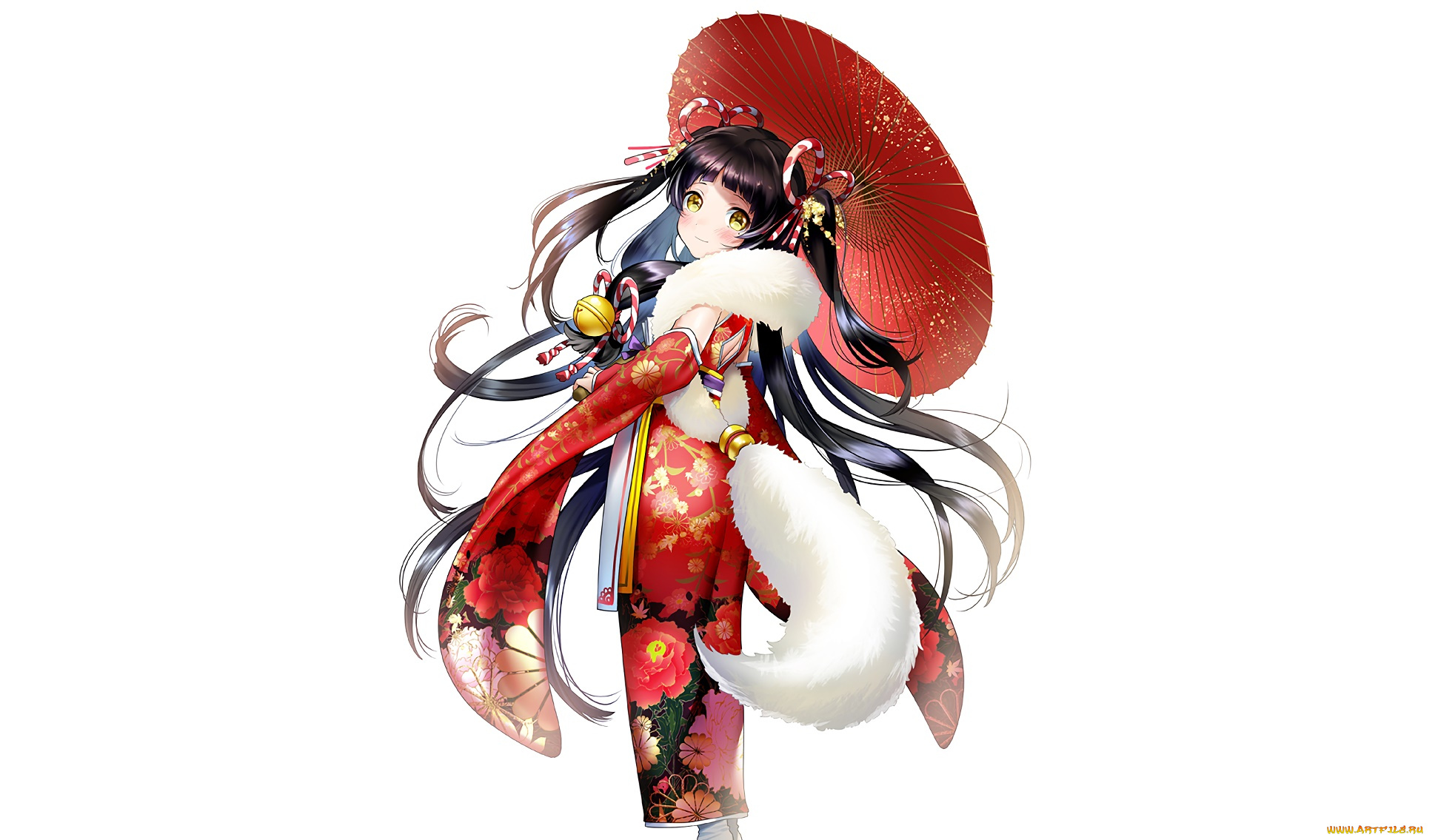 аниме, unknown, , другое, фон, взгляд, девушка