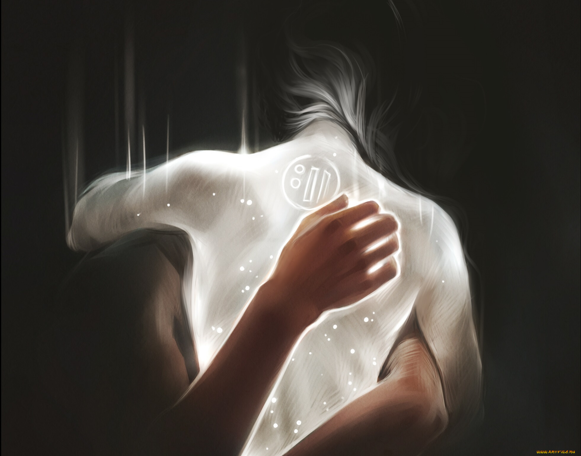 фэнтези, призраки, объятия