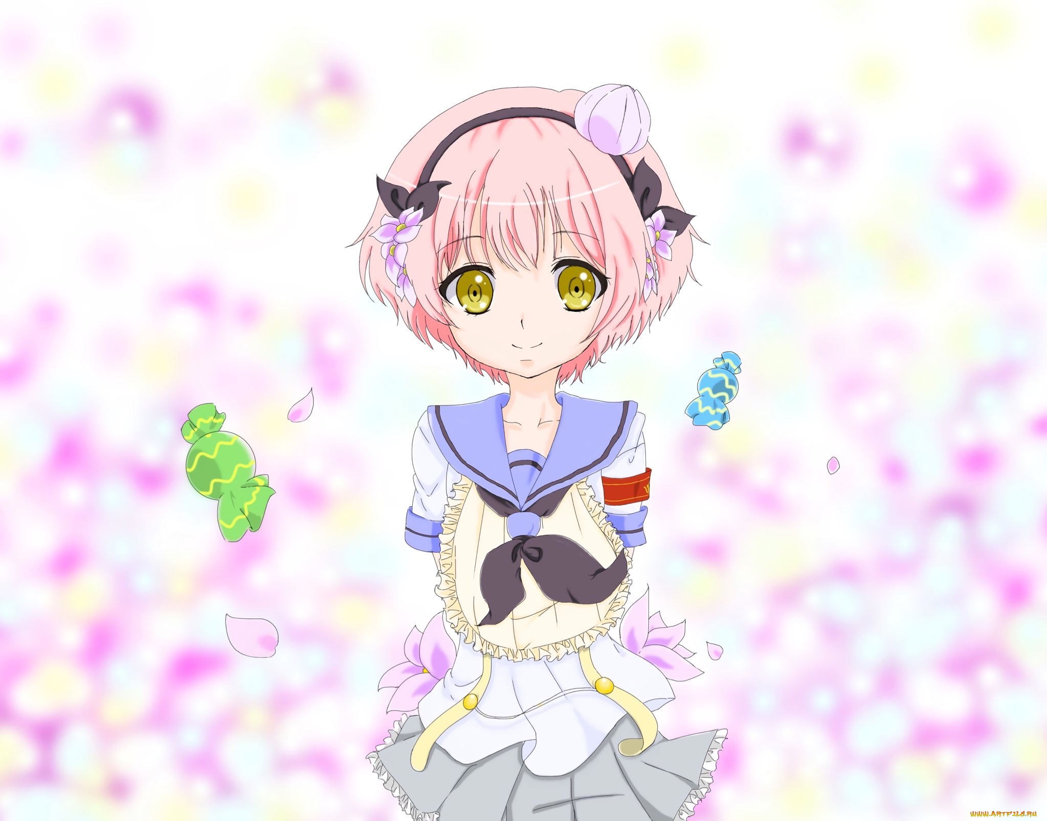 magical, shopping, arcade, abenobashi, аниме, фон, взгляд, девушка