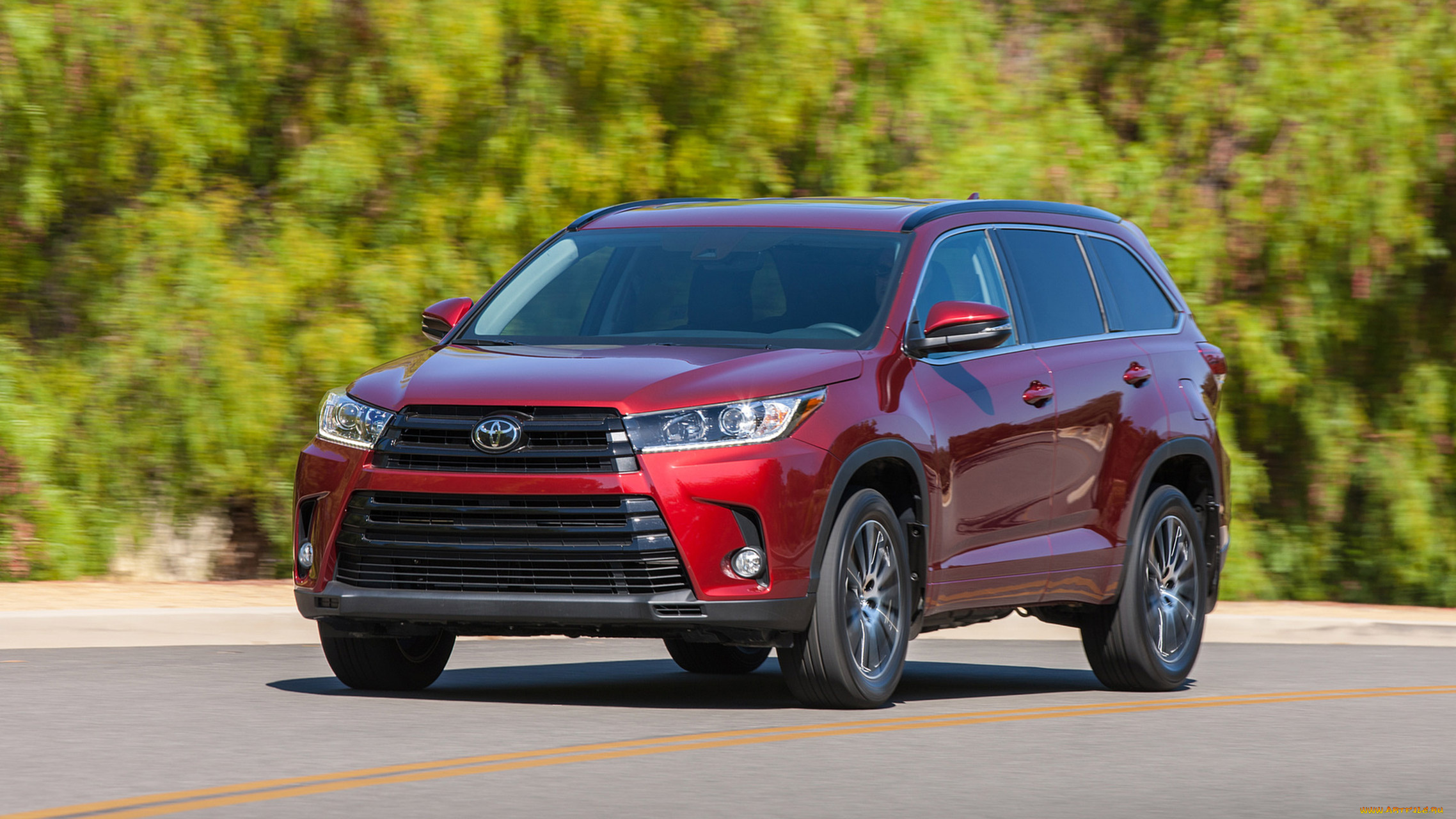 toyota, highlander, 2017, автомобили, toyota, highlander, 2017, внедорожник