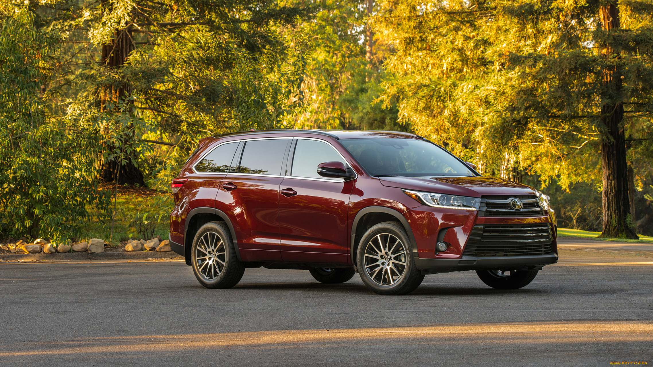 toyota, highlander, 2017, автомобили, toyota, highlander, 2017, внедорожник