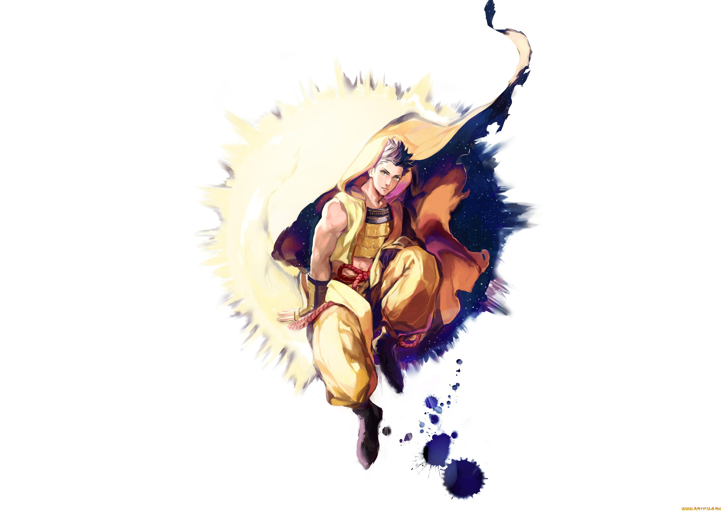 аниме, sengoku, basara, tokugawa, ieyasu