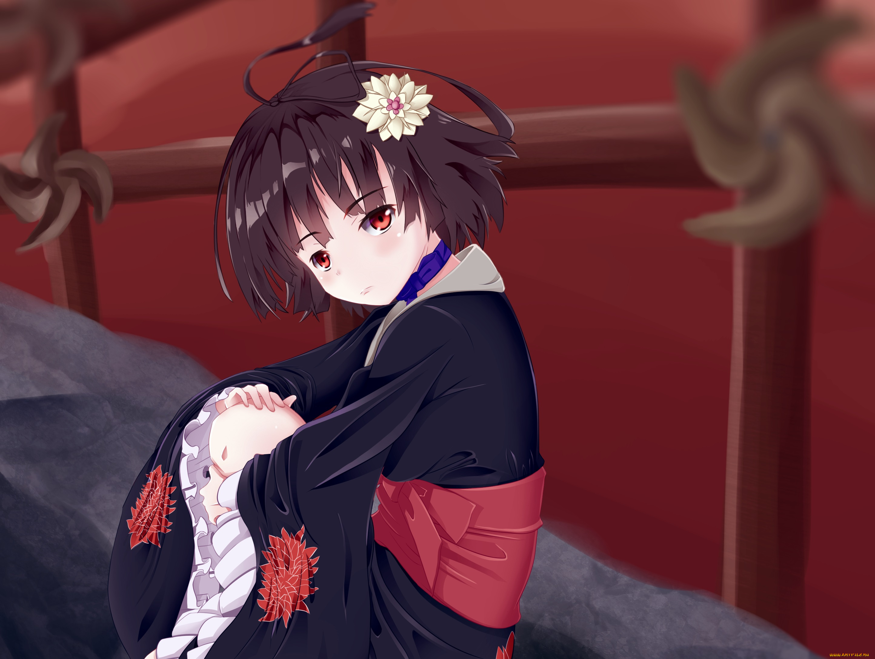 аниме, koutetsujou, no, kabaneri, mumei