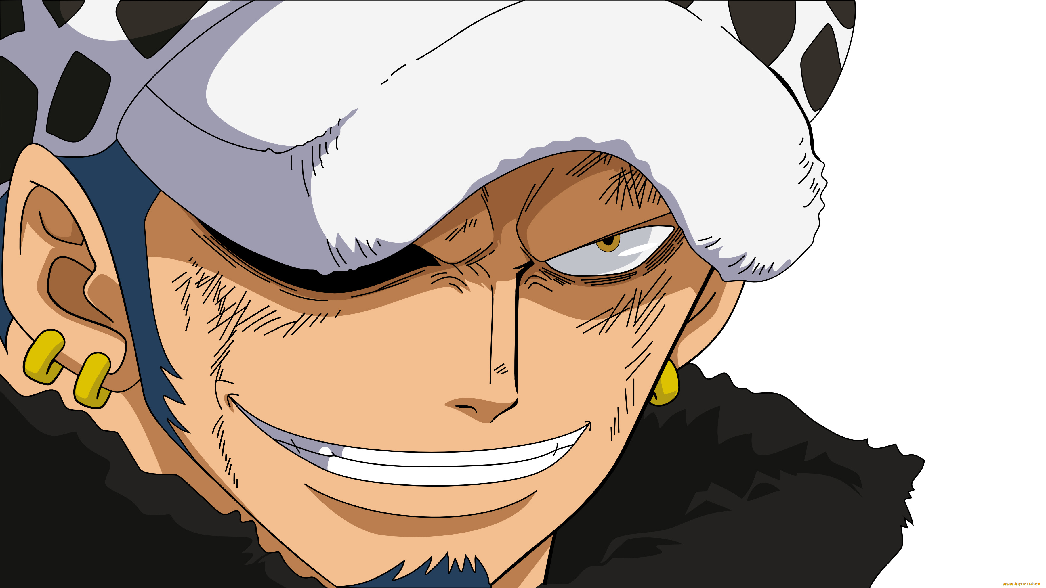 аниме, one, piece, trafalgar, law