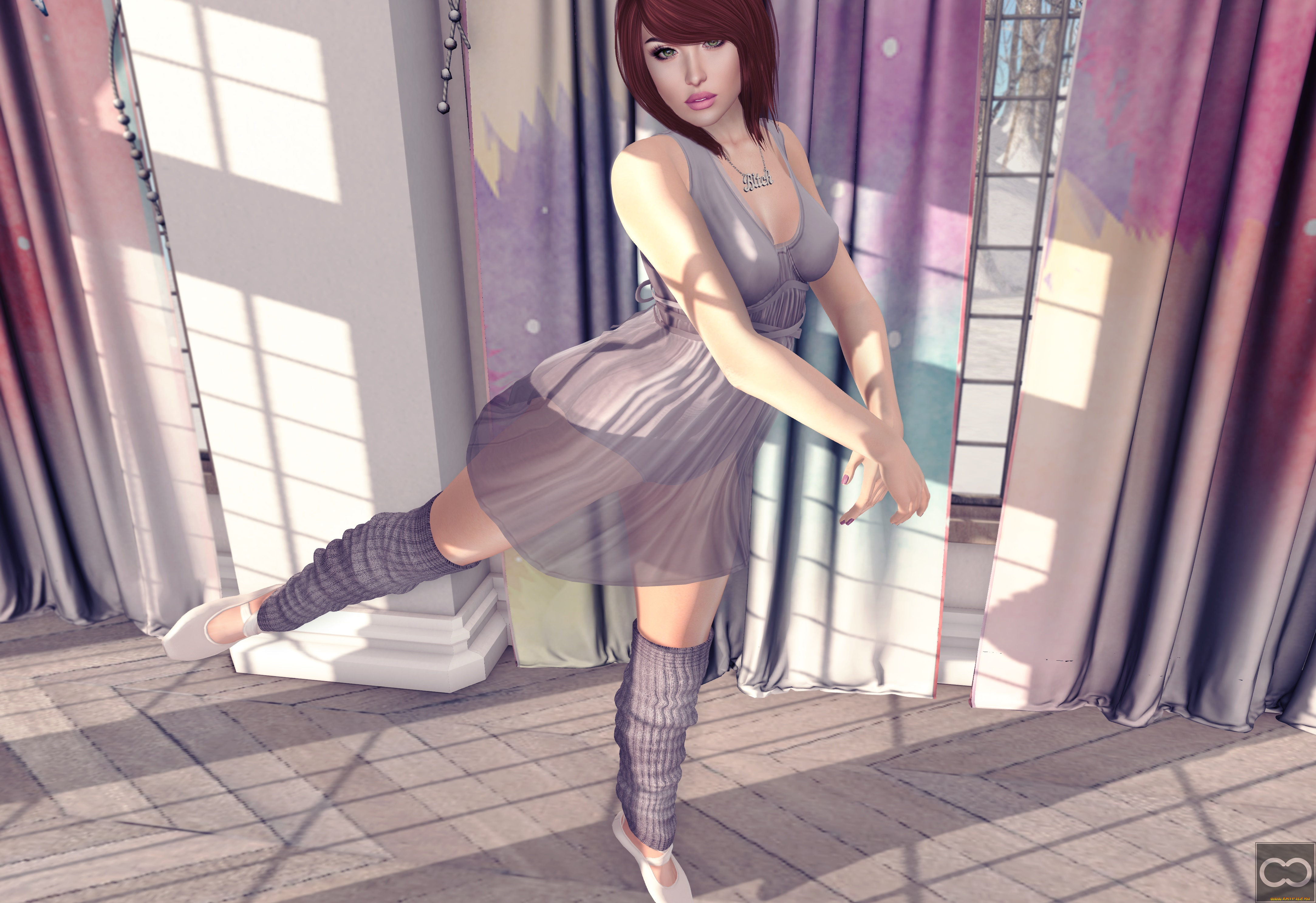 3д, графика, люди, , people, фон, взгляд, девушка