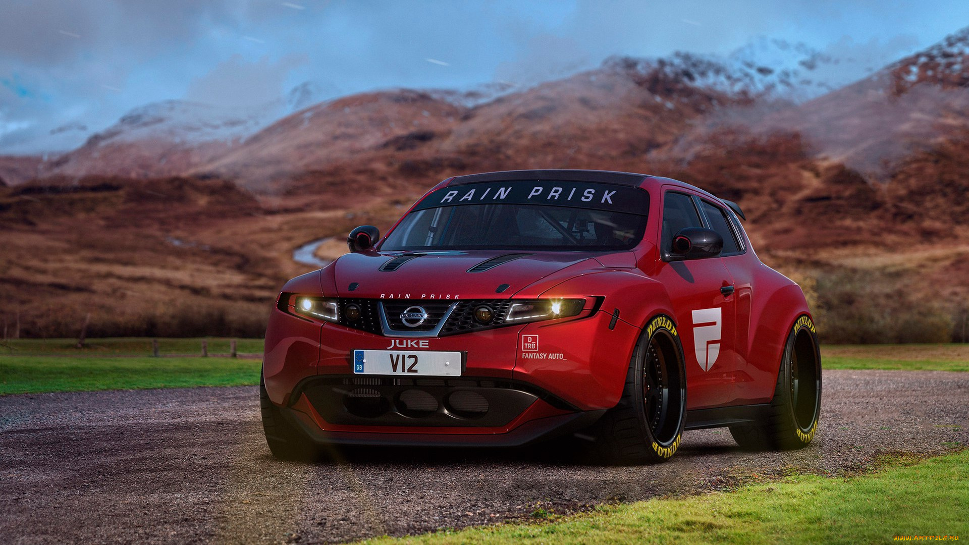 автомобили, виртуальный, тюнинг, nissan, juke