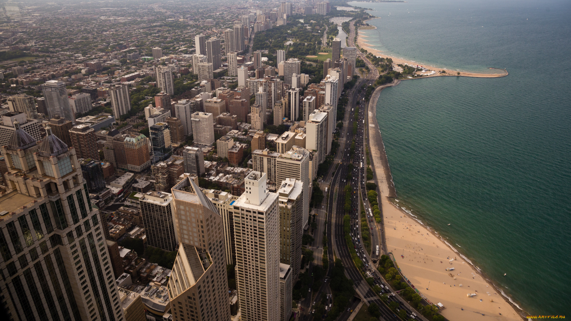 Чикаго, города, Чикаго, , сша, простор