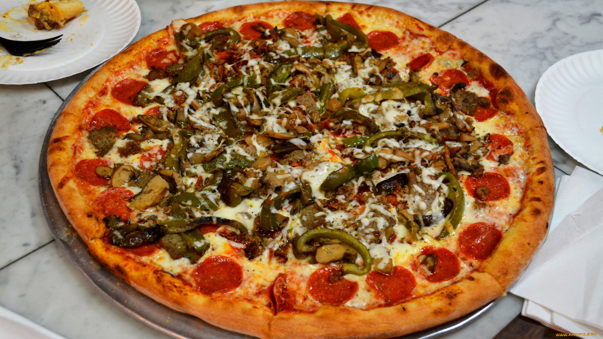 еда, пицца, снедь