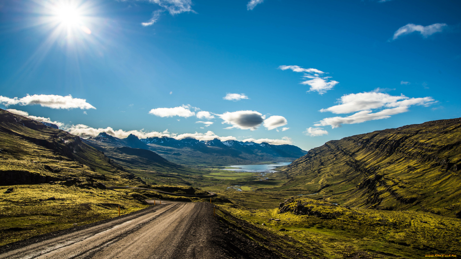 природа, дороги, простор