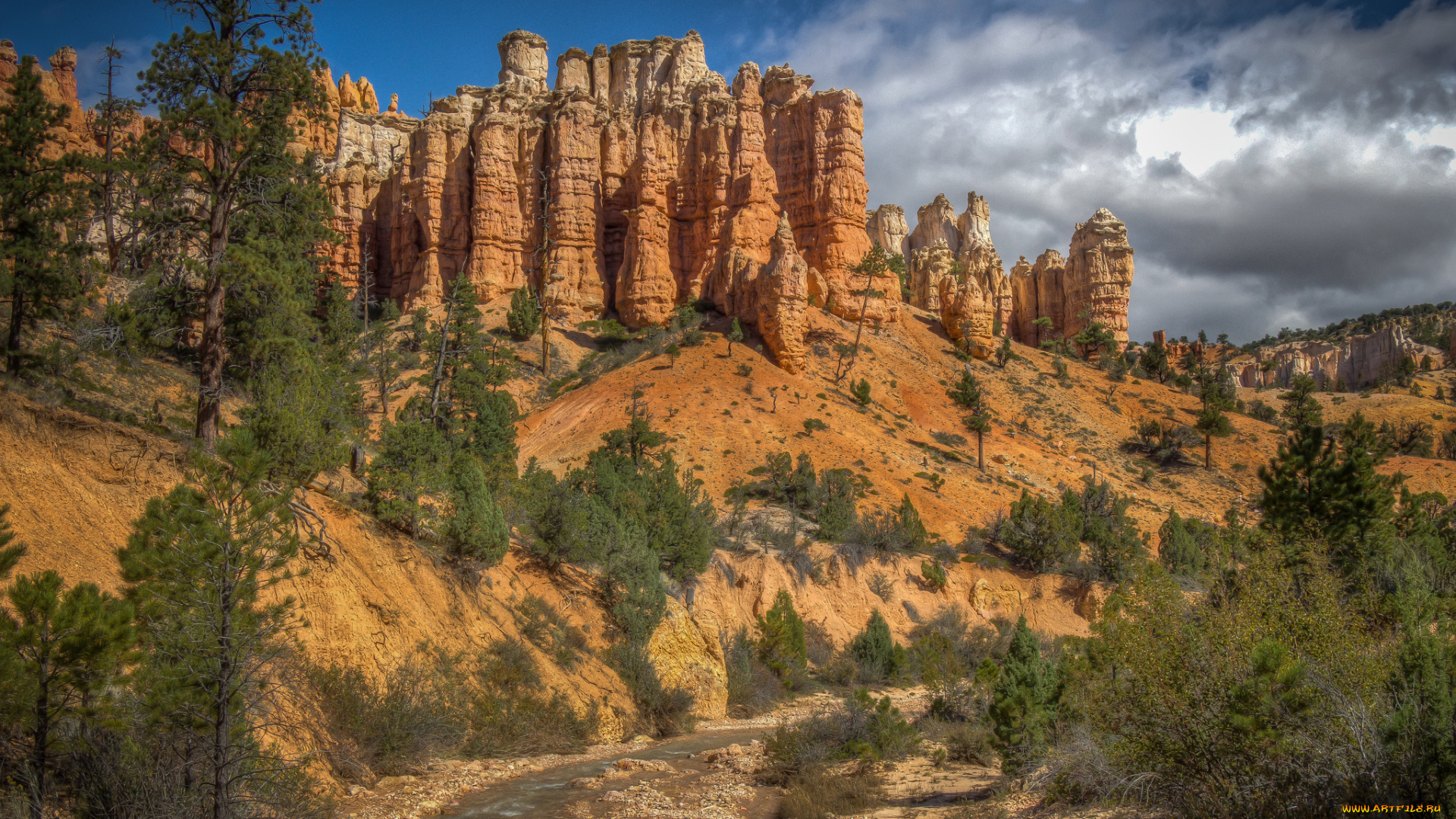 природа, горы, простор