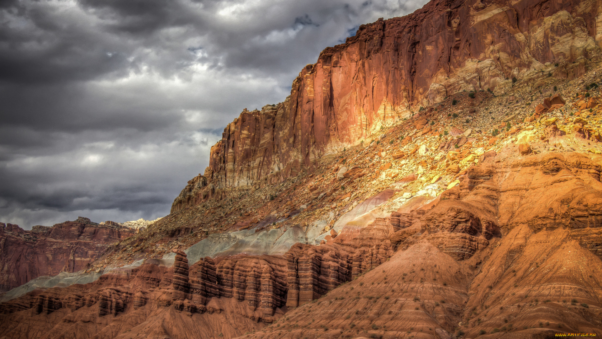 природа, горы, простор