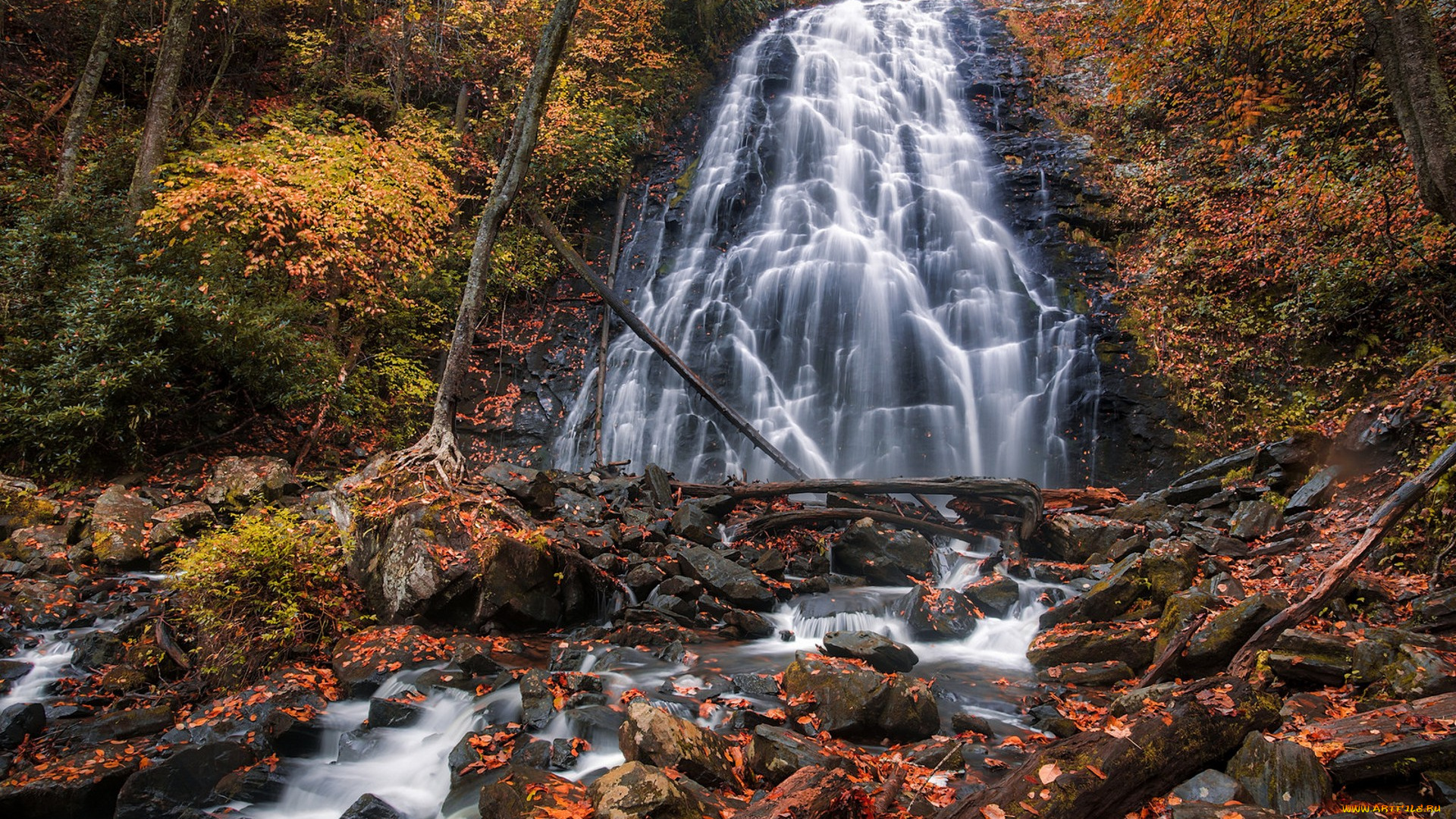 природа, водопады, простор