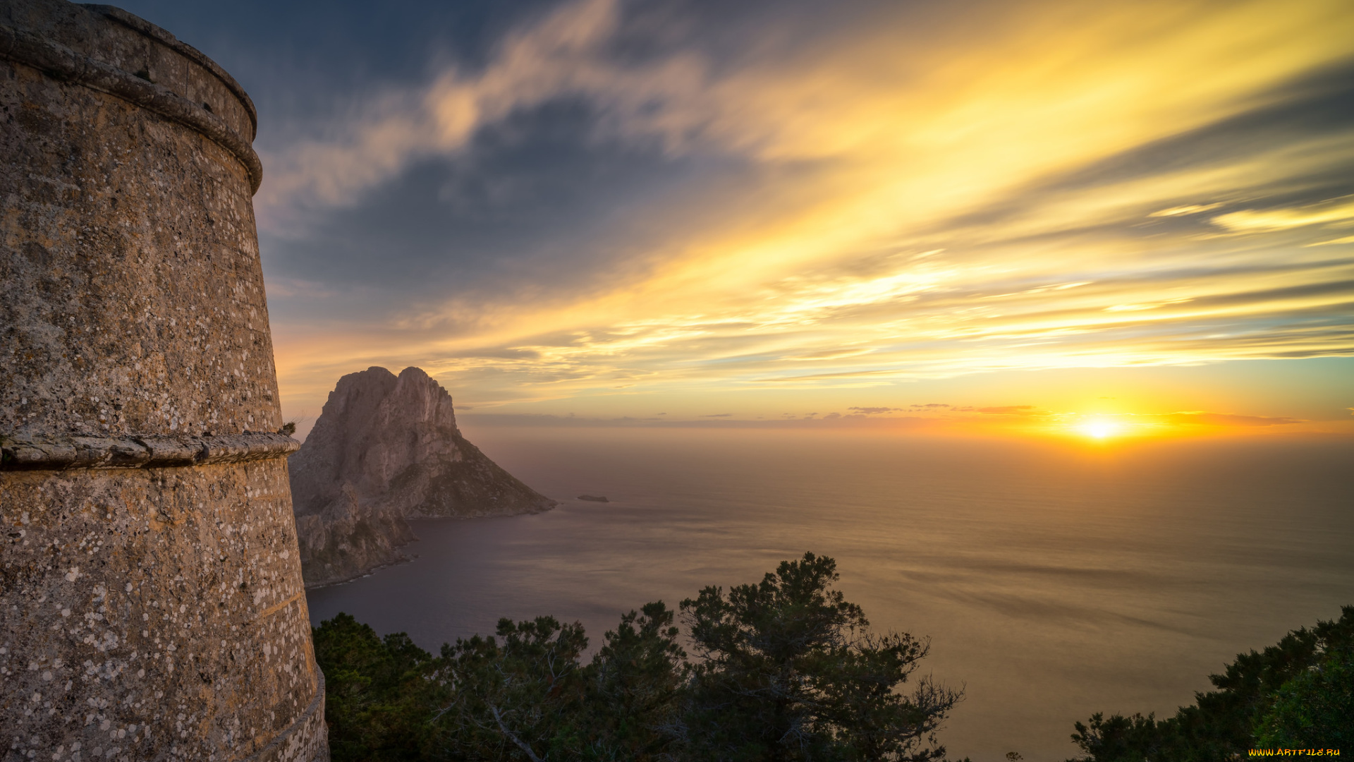 природа, восходы, закаты, простор